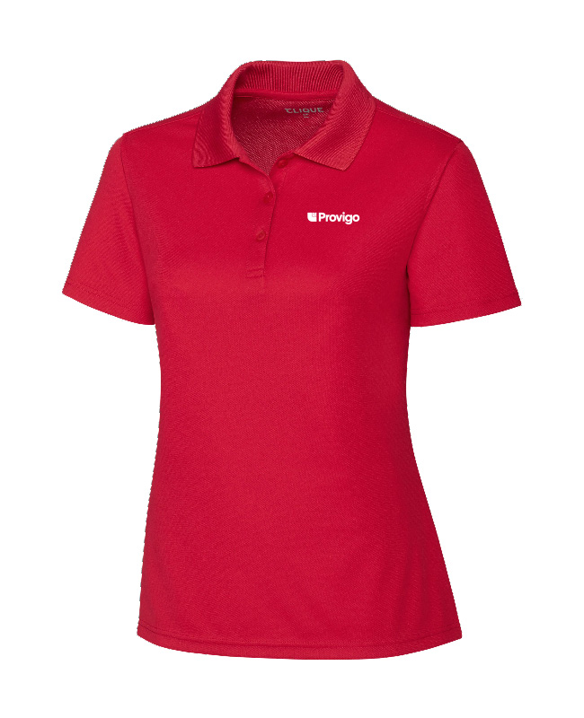 Provigo - LQK00063 polo Spin manches courtes femme - broderie (AVG)